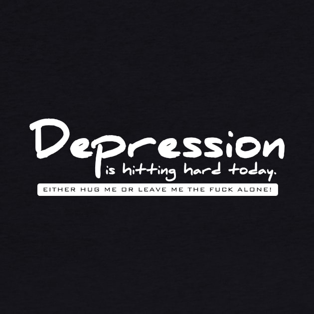 Depression is hitting hard today by damienmayfield.com